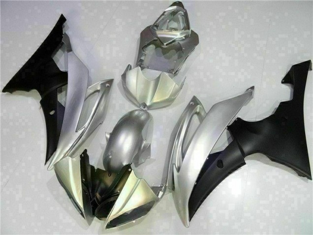 Silver Black 2008-2016 YZF R6 Motorcycle Fairings Silver Black 2008-2016 YZF R6 Motorcycle Fairings