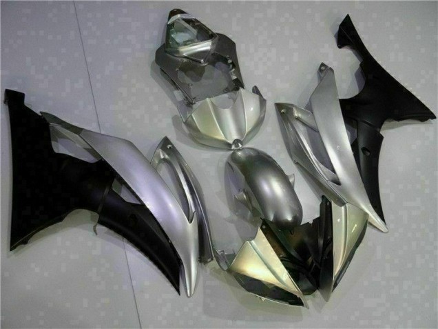 Silver Black 2008-2016 YZF R6 Motorcycle Fairings Silver Black 2008-2016 YZF R6 Motorcycle Fairings