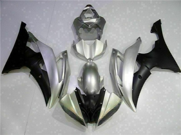 Silver Black 2008-2016 YZF R6 Motorcycle Fairings Silver Black 2008-2016 YZF R6 Motorcycle Fairings