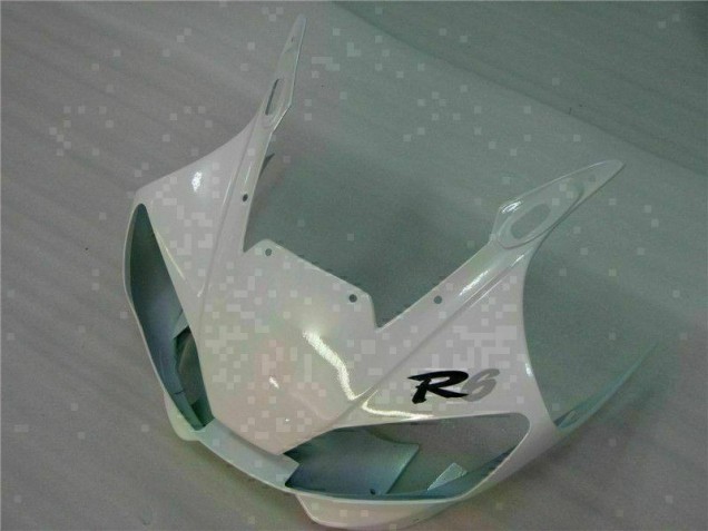 White 1998-2002 YZF R6 Motorcycle Fairings White 1998-2002 YZF R6 Motorcycle Fairings