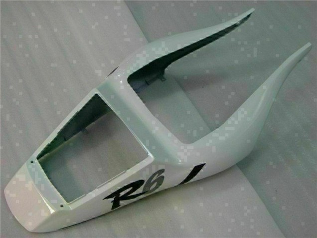 White 1998-2002 YZF R6 Motorcycle Fairings White 1998-2002 YZF R6 Motorcycle Fairings