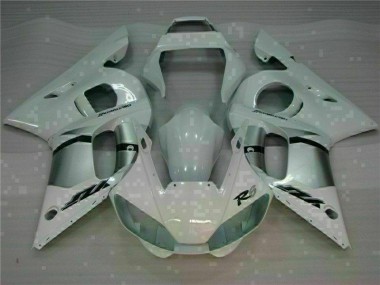 White 1998-2002 YZF R6 Motorcycle Fairings