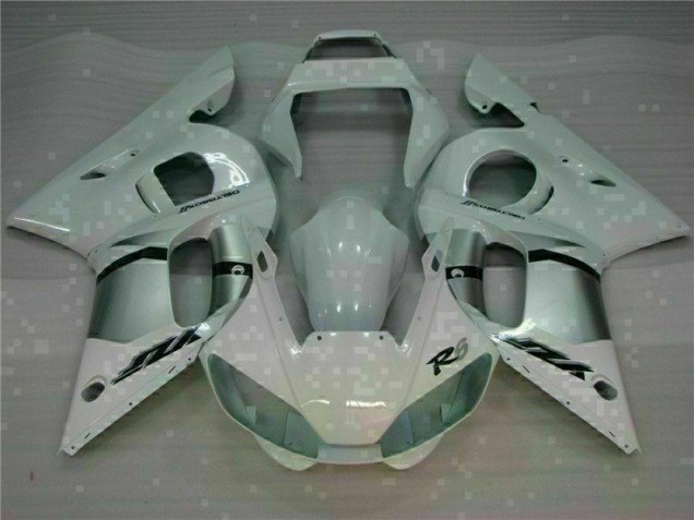 White 1998-2002 YZF R6 Motorcycle Fairings White 1998-2002 YZF R6 Motorcycle Fairings