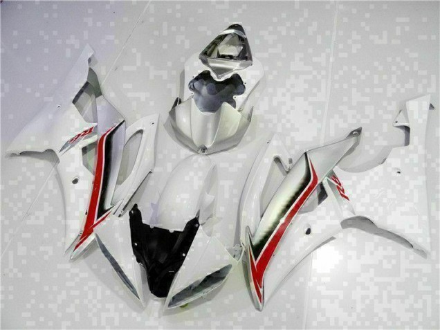 White 2008-2016 YZF R6 Motorcycle Fairing White 2008-2016 YZF R6 Motorcycle Fairing