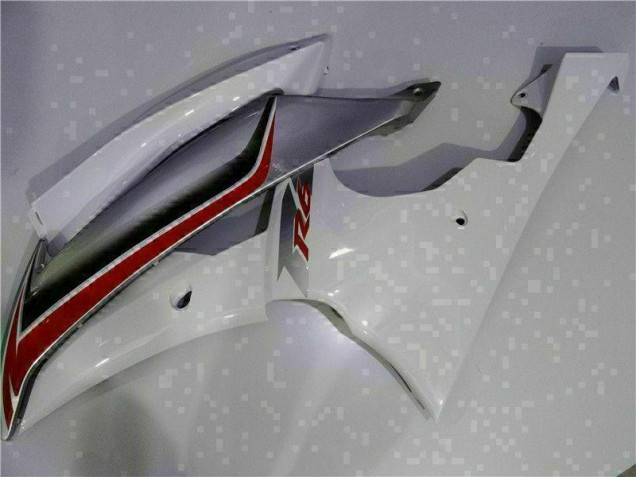 White 2008-2016 YZF R6 Motorcycle Fairing White 2008-2016 YZF R6 Motorcycle Fairing