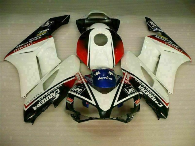 White Black 2004-2005 CBR1000RR Motorcycle Fairings White Black 2004-2005 CBR1000RR Motorcycle Fairings