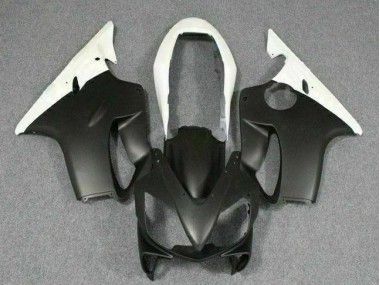 White Black 2004-2007 CBR600 F4i Motorcycle Fairings