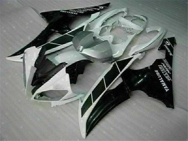 White Black 2008-2016 YZF R6 Motorcycle Bodywork White Black 2008-2016 YZF R6 Motorcycle Bodywork