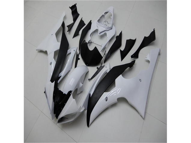 White Black 2008-2016 YZF R6 Motorcycle Fairing & Bodywork White Black 2008-2016 YZF R6 Motorcycle Fairing & Bodywork