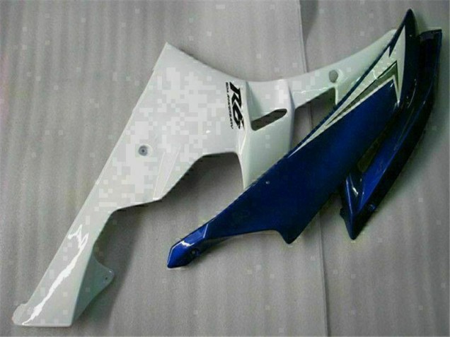 White Blue 2006-2007 YZF R6 Motorcycle Bodywork White Blue 2006-2007 YZF R6 Motorcycle Bodywork