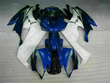 White Blue 2006-2007 YZF R6 Motorcycle Bodywork