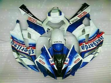 White Blue 2006-2007 YZF R6 Motorcycle Fairing