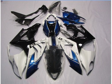 White Blue 2009-2014 S1000RR Motorcycle Bodywork