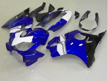 White Blue Black 2004-2007 CBR600 F4i Motorcycle Fairings