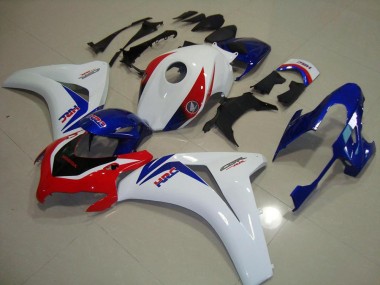 White Blue Red HRC 2008-2011 CBR1000RR Motorcycle Fairings