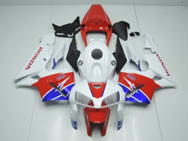 White HRC 2005-2006 CBR600RR Motorcycle Fairings