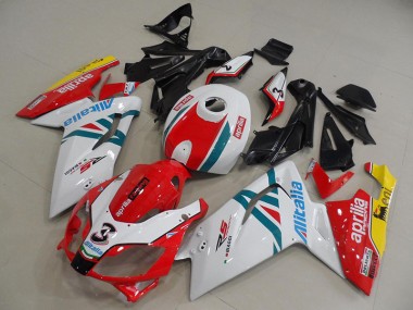 White Red Green 2006-2011 RS125 Motorcycle Fairings