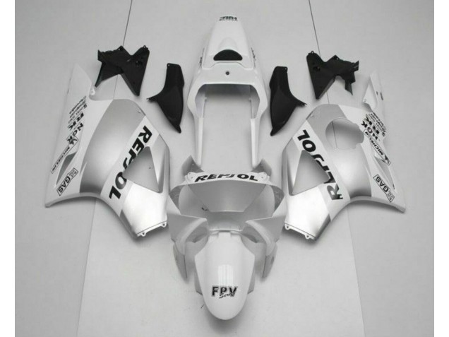 White Silver Black Repsol 2002-2003 CBR900RR 954RR Motorcycle Fairings White Silver Black Repsol 2002-2003 CBR900RR 954RR Motorcycle Fairings