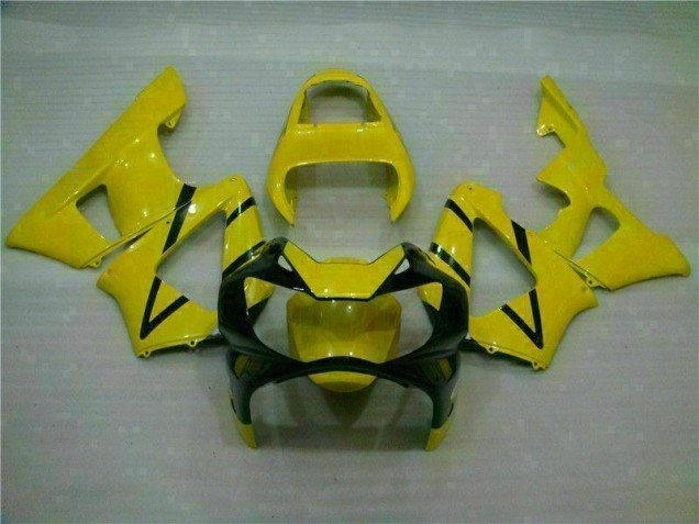 Yellow 2000-2001 CBR900RR 929RR Motorcycle Fairings Yellow 2000-2001 CBR900RR 929RR Motorcycle Fairings