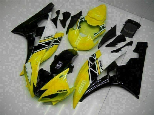 Yellow Black 2006-2007 YZF R6 Motorcycle Bodywork Yellow Black 2006-2007 YZF R6 Motorcycle Bodywork