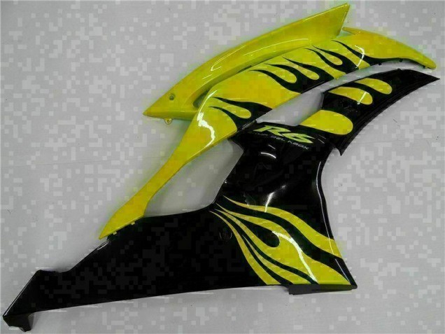 Yellow Black 2008-2016 YZF R6 Motorcycle Fairing Yellow Black 2008-2016 YZF R6 Motorcycle Fairing