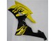 Yellow Black 2008-2016 YZF R6 Motorcycle Fairings Yellow Black 2008-2016 YZF R6 Motorcycle Fairings