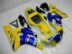 Yellow Blue 1998-2002 YZF R6 Motorcycle Fairings Yellow Blue 1998-2002 YZF R6 Motorcycle Fairings