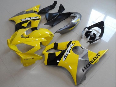 Yellow Grey 2004-2007 CBR600 F4i Motorcycle Fairing