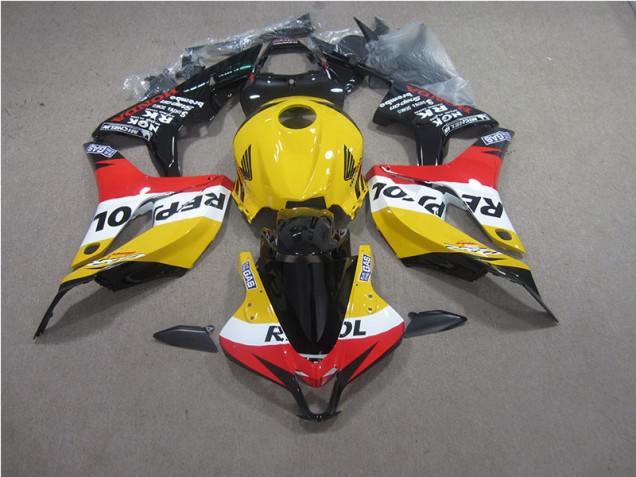 Yellow Repsol 2004-2005 CBR1000RR Motorcycle Fairings Yellow Repsol 2004-2005 CBR1000RR Motorcycle Fairings